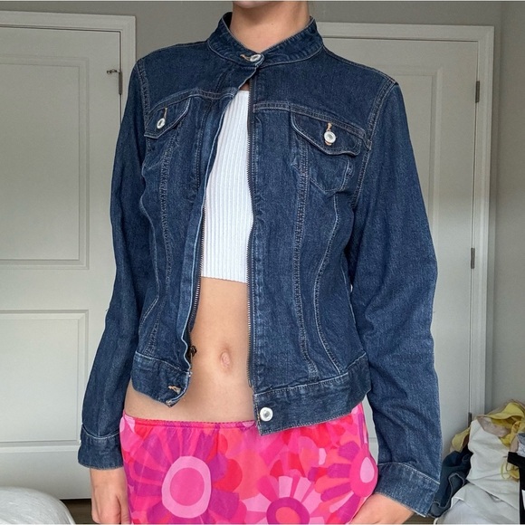 Lands' End Jackets & Blazers - Vintage Lands End Jean Jacket